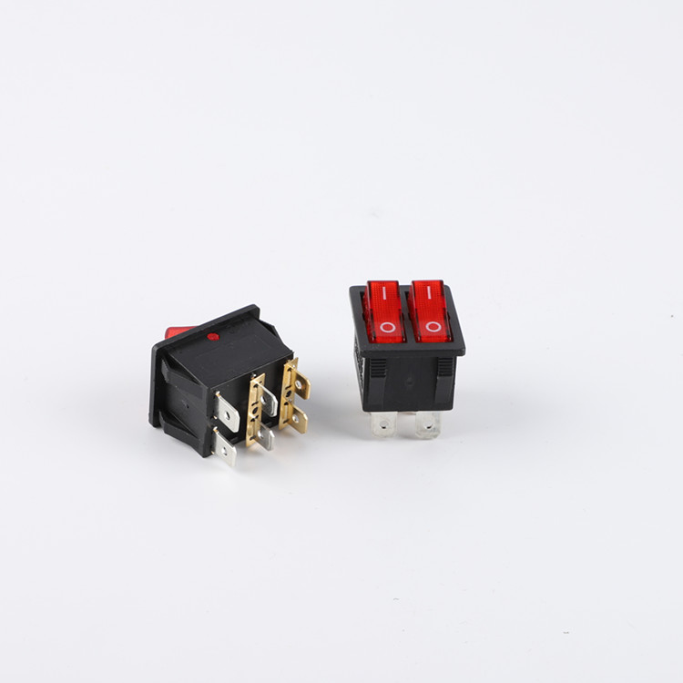 Double Rocker Switch With Connector